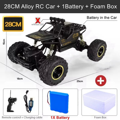EXPROTAS RC Car Remote Control 4X4 All Terrain Brushless Outdoor Vehicle