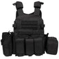 Tactical Nylon MOLLE Vest Combat Body Armor Airsoft Military Camo Hunting