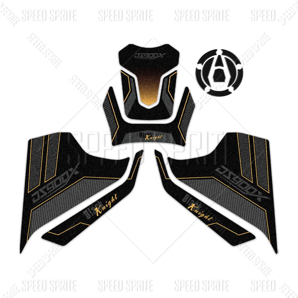 Fuel Tank Pad 3M Motorcycle Anti Slip Sticker for Voge Valico 900 DSX 2024