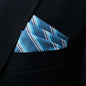 Mens Pocket Square Handkerchief Solid Satin Wedding Accessories
