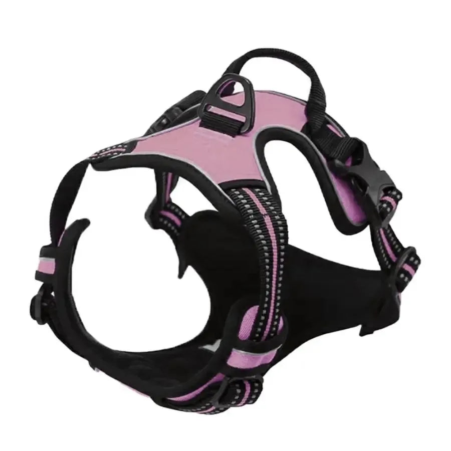 For Dogs Leather Collars Harness Vests Leash Puppy Accessories