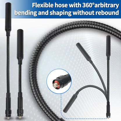 Tactical Antenna SMA-Female for Baofeng UV-5R VHF UHF Dual Band Foldable
