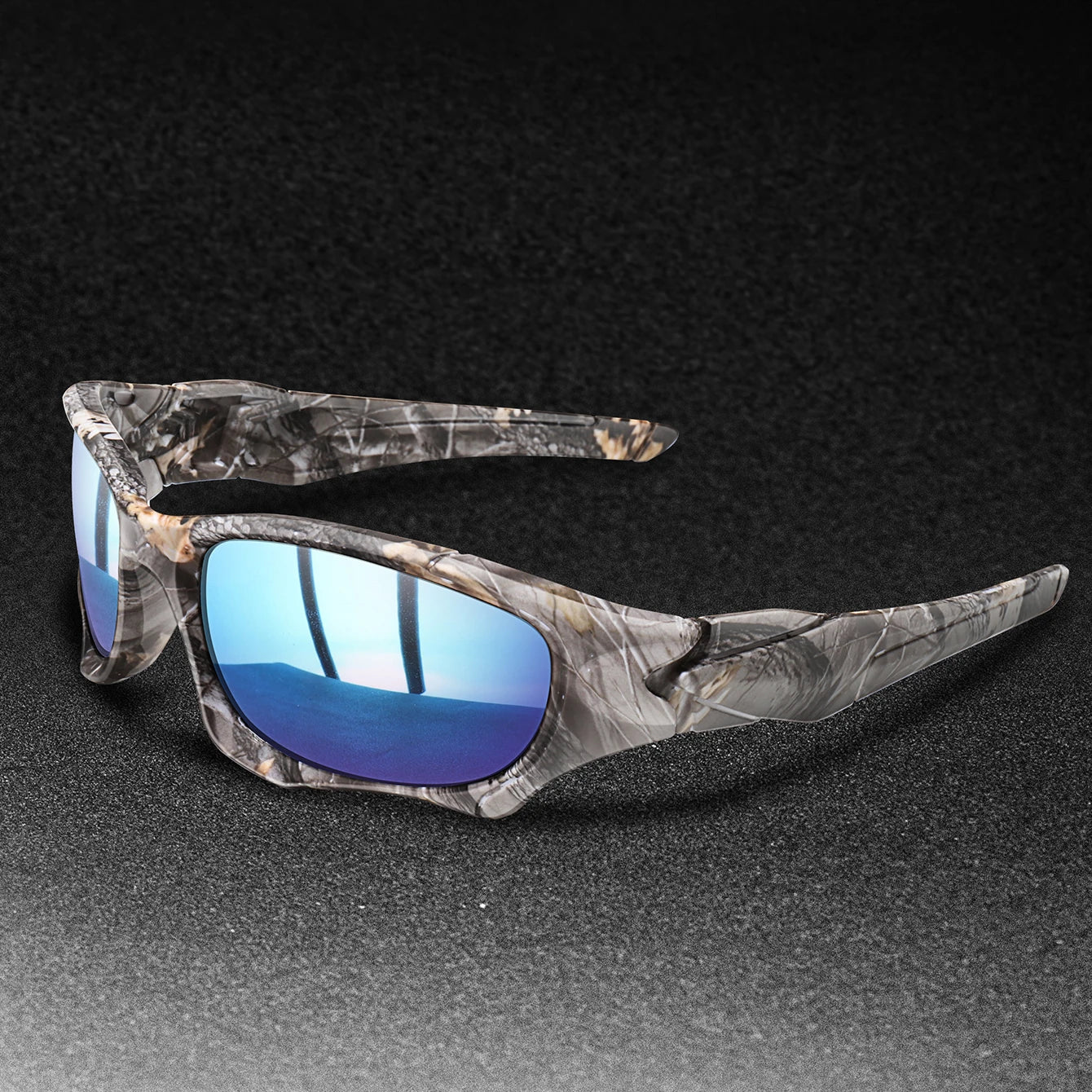 Polarized Fishing Sunglasses UV Protection Camouflage Shades Men Women