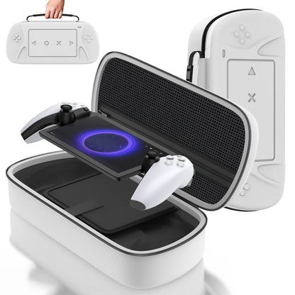 For PlayStation Portal Remote Player Hard Carry Case with Screen Protector Bag