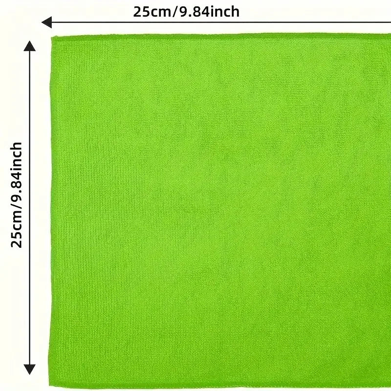 10/5/3pcs Microfiber Cleaning Cloths Kitchen Bathroom Dishwashing Towels