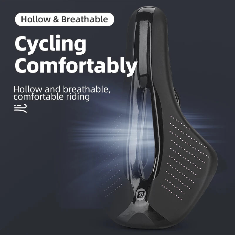 ROCKBROS Cycling Saddle Waterproof Breathable Soft Ultralight MTB Road Bike Seat