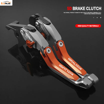 5D CNC Aluminum Foldable Motorcycle Brakes Levers Set for Himalayan 450 2023