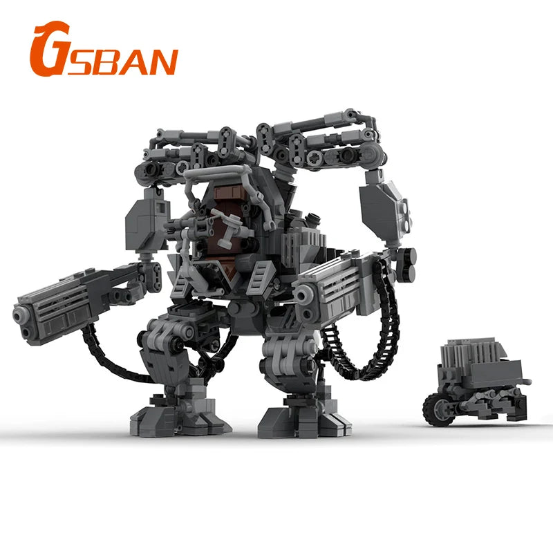 Building Blocks Deformation Robot Mecha Bricks Construction Toy Set