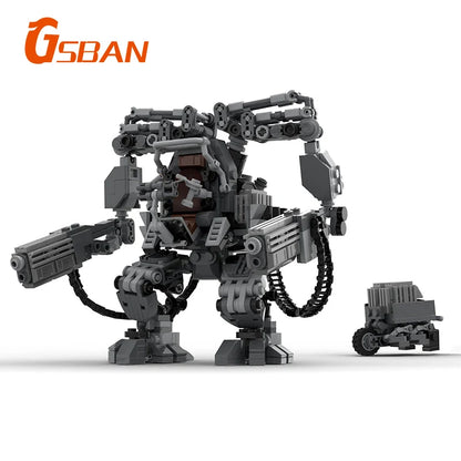 Building Blocks Deformation Robot Mecha Bricks Construction Toy Set