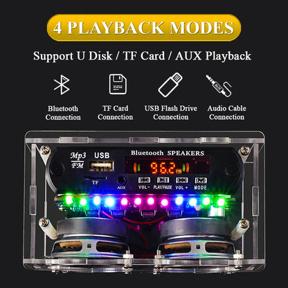 DIY Bluetooth Speaker FM Radio Soldering Project Electronic Equipment