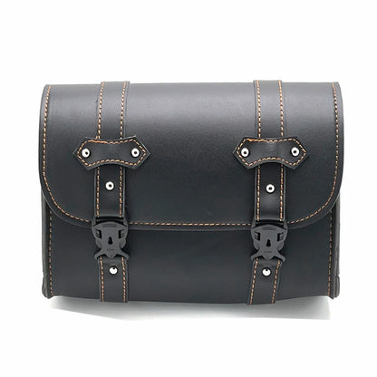 PU Leather Motorcycle Fork Tool Bag for Harley Sportster XL883/XL1200 Chopper Bobber