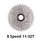 SUNSHINE 8-Speed HG Cassette 11-25T to 11-42T for HG Freehub