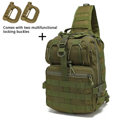Large Chest Bag Outdoor Waterproof Crossbody Photography Camouflage
