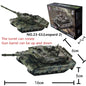 1:72 Tank Model Building Assembly Toy Gifts Educational Decor Collectibles