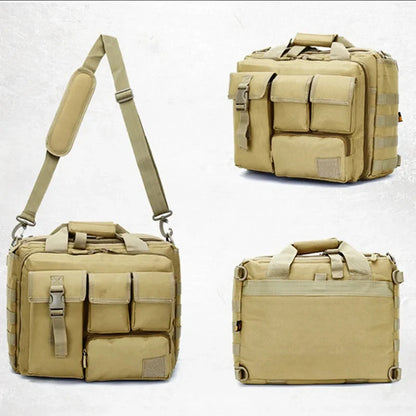 Outdoor Nylon Messenger Shoulder Bag for Laptop Climbing Travel
