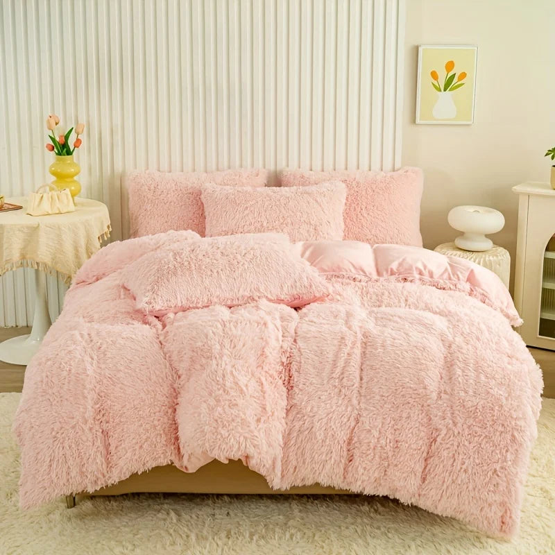 3-Piece Duvet Cover Set Luxury Soft Bedding for King Double Single Size