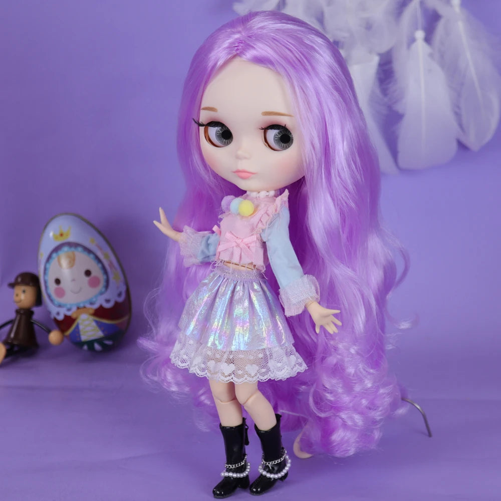 ICY DBS Blythe Doll White Skin Joint Body 1/6 BJD OB24 Russia Only