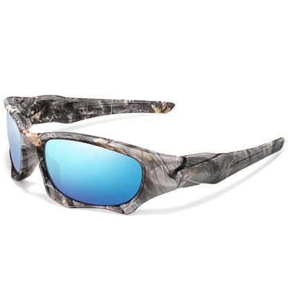 Polarized Fishing Sunglasses UV Protection Camouflage Shades Men Women