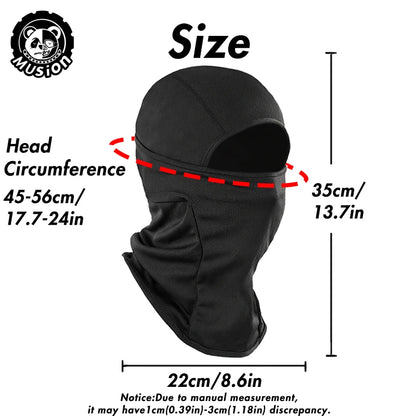 Women Cycling Face Mask Hooded Sun Protection Neck Gaiter Summer