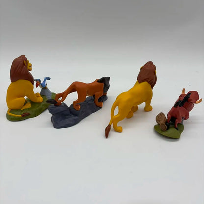 9pcs Lion King Animal PVC Figure Set Collectible Models