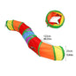 Foldable Cat Tunnel Tube Interactive Toy for Kitty Puppy Indoor Play