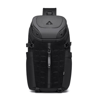 OZUKO Waterproof Men's Shoulder Bag Large Capacity Fashion Quality Chest Bag Short Trip Messenger Sling Crossbody Bag