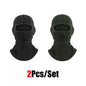 4Pcs Full Face Mask Balaclava Cycling Ski Motorcycle Warm Black Men