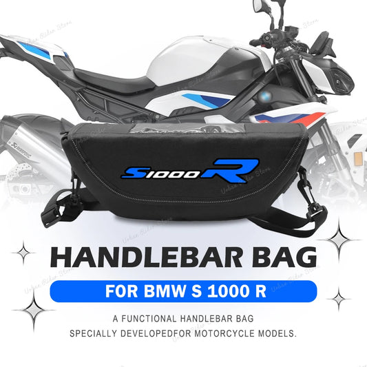 Waterproof Dustproof Motorcycle Handlebar Travel Storage Bag for BMW S1000R