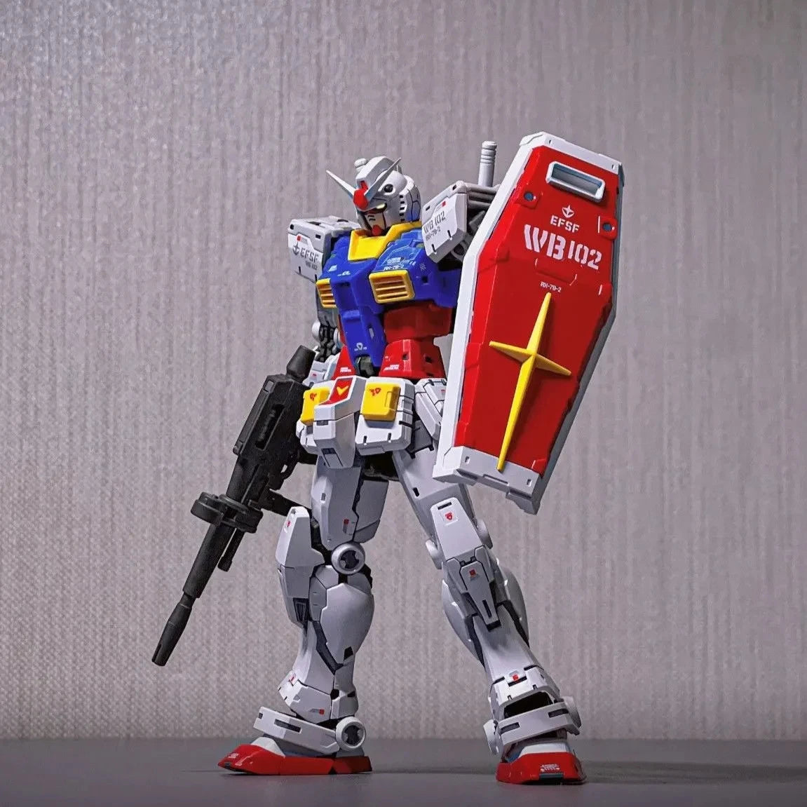 RG 1/144 RX-78-2 2.0 Mech Model Kit Action Figure Collectible