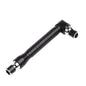 Hexagon Screwdriver Bit 1/4" Double-End Handle Black 6.35mm Wrench Tool