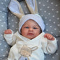19inch Already Painted Finished Newborn Reborn Baby Doll Elijah Awake