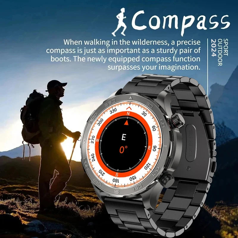 2025 Huawei Smart Watch Bluetooth Call AMOLED GPS NFC Waterproof Sports Men Women