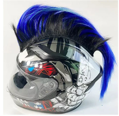 Hawks Mohawk Outdoor Hair Sticker Wigs for Motorcycle Bicycle Accessories