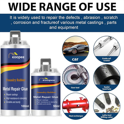 Metal Repair Epoxy Glue Heavy Duty Heat Resistant Adhesive 15g