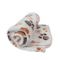 Soft Fluffy Pet Mat Blanket for Cat Dog - Cute Cartoon Pattern Warm Comfort