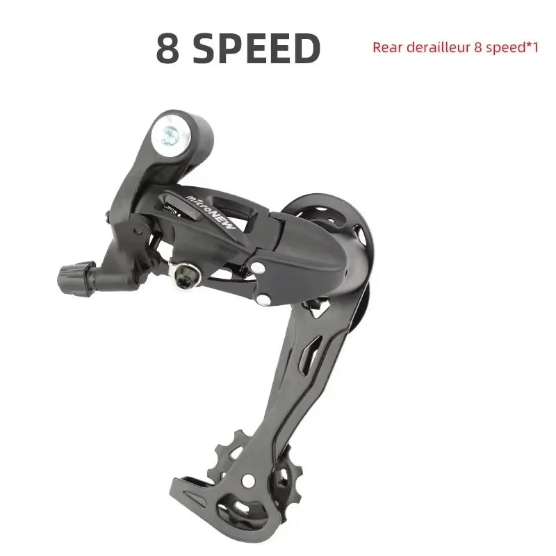 MicroNEW Mountain Bike Rear Derailleur 3x7 3x8 3x9 3x10 3x11 Speed with Internal Shift Cable MTB Bicycle Front Shifter