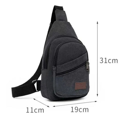 Men's Chest Bag Sling Backpack Travel Sport Outdoor Cross Body Pack