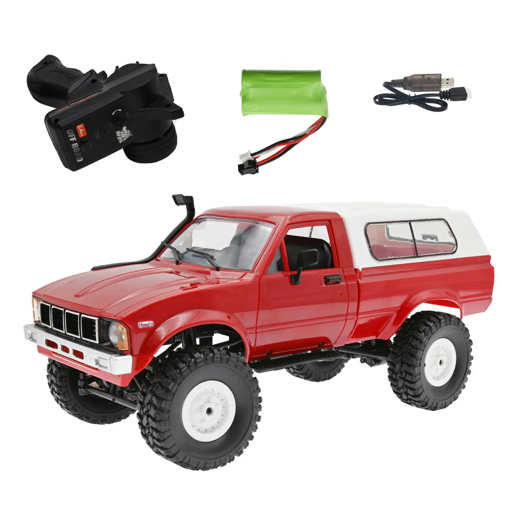 WPL Cars RC Car 4WD Radio Control Off-Road Car RTR KIT Rock Crawler Electric Buggy Moving Machine C54 B24 B16 C24 B36 Assembly-EXPROTAS