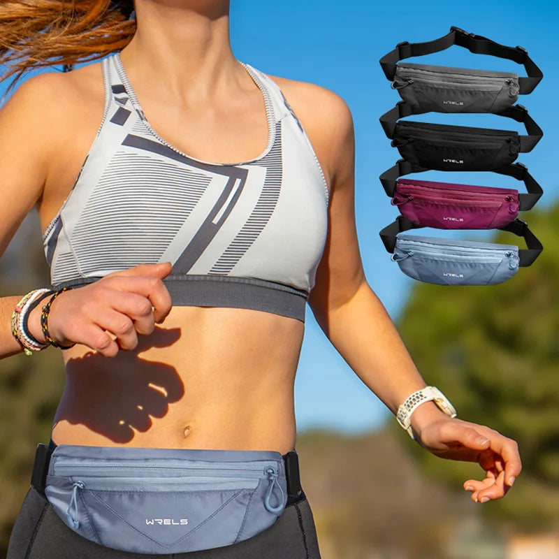Waterproof Running Waist Bag for Men Women Marathon Sport Belt Pack