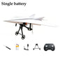 RC Paper Airplane Electric Remote Control Plane DIY Flying Toy Propellers