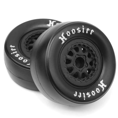RS RC Belted Drag Racing Rear Tires for 1/10 Slash 2WD DR10 Losi 22S