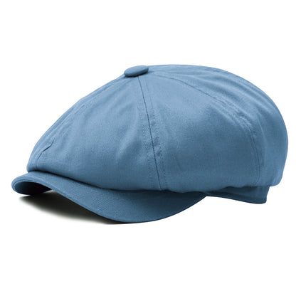 Men's Flat Ivy Cabbie Newsboy Cap Retro Casual Driving Hat Beret