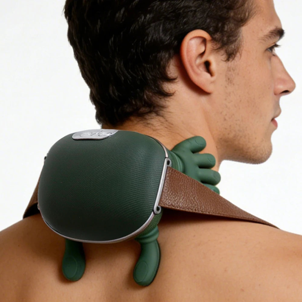 Bionic Finger Neck Massager Wireless Kneading Shoulder Massage Shawl