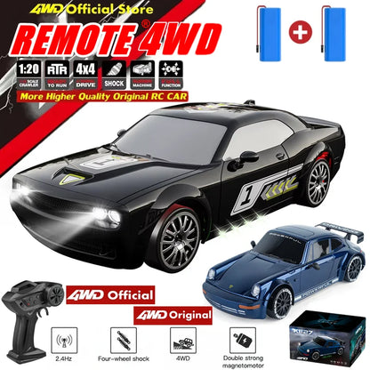 4WD Drift Car Remote Control RC Racing Truck 4x4 GTRPRO Toy for Kids Adults