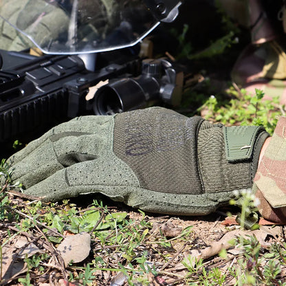 Tactical Full Finger Gloves Army Military Airsoft Combat Shooting Mittens