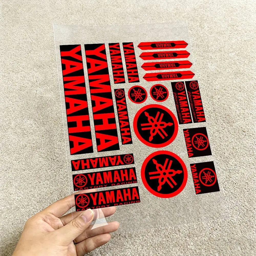 Car Motorcycle Reflective Warning Stickers for Helmet Bicycle Decal Black