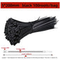 100Pcs Nylon Cable Ties Self-locking Fastening Straps for Home Office