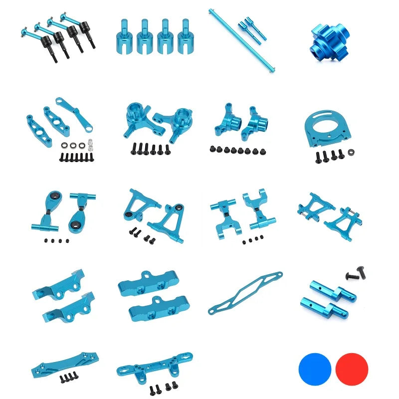 Tamiya TT02 RC Car Upgrade Parts Metal Steering Cup Drive Shaft Assembly