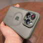 Matte Frosted MagSafe Case for iPhone 11-15 Pro Max Plus Lens Protection
