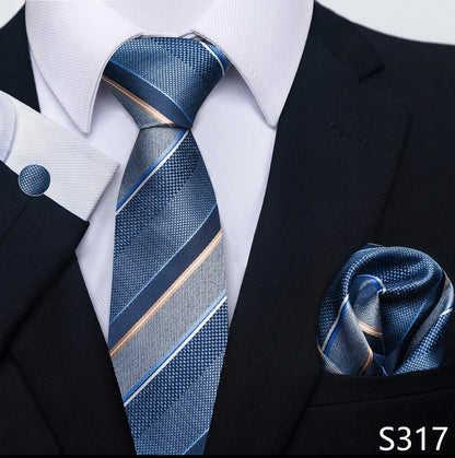 EXPROTAS Tie Pocket Square 8cm Wedding Formal Men’s Accessories